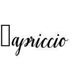 Capriccio Script Beta