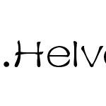 .Helvetica Neue Interface