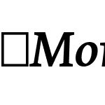 MoreOffc-MediumItalic