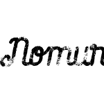 Nomura Italic Grunge