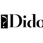 DidotDisplay-Bold