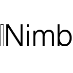 NimbusSanNo5-Lig