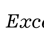 Excelsior-Italic