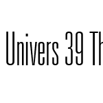 Univers-ThinUltraCondensed