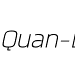 Quan Light Oblique