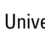 Univers-Condensed