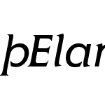 ElanEF-BookItalic