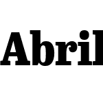 Abril Titling Condensed