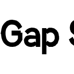 Gap Sans