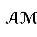 AMSEulerScript-Bold
