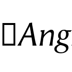 Angie-Italic