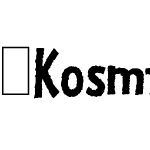 Kosmik-BoldThree