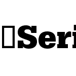 SerifaSB-Bold