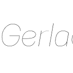 Gerlach Sans 101