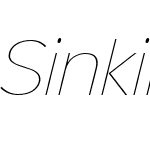 Sinkin Sans