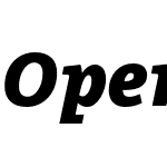 Open Serif