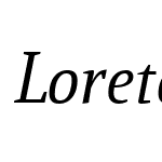 LoretoItalic
