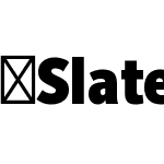 SlatePro-BlackCondensed