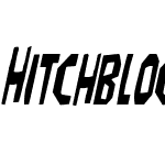 Hitchblock Condensed Italic