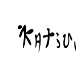 Katsujitai-Condensed