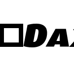 DaxScOffc-WideBlackIta