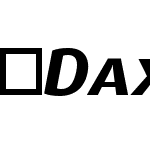 DaxScOffc-WideBoldIta