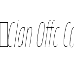 ClanOffc-CompThinItalic