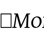 MoreScOffc-BookItalic