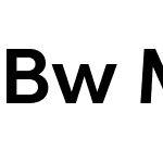 Bw Modelica