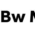 Bw Modelica