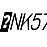 NK57MonospaceCdBk-Italic