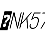 NK57MonospaceCdLt-Italic