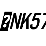 NK57MonospaceCdSb-Italic