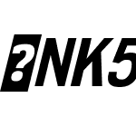 NK57MonospaceScRg-BoldItalic