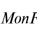 MonFnt34