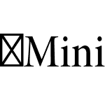 MinionPro-MediumCnSubh