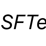 SF Text