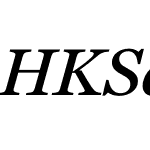 HK Serif