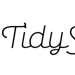 Tidy Script