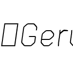 Gerusa-LightItalic