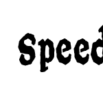 SpeedballWesternLettersCompressed