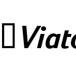 ViatoHeb-BoldItalic