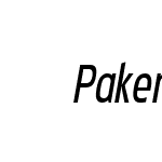 Pakenham-CondensedItalic