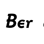 BernhardGothicAHeavySGTT-Italic