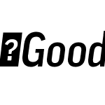 GoodOffc-NarrMediumItalic