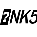 NK57MonospaceScSb-Italic