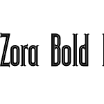 Zora Bold Inline