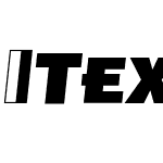 TexicaliAltS-ExtraBlackItalic