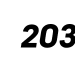 2030-BlackItalic