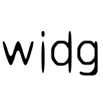 widgetfont
